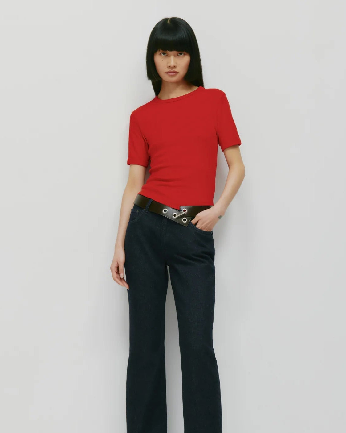Micro Rib Tee