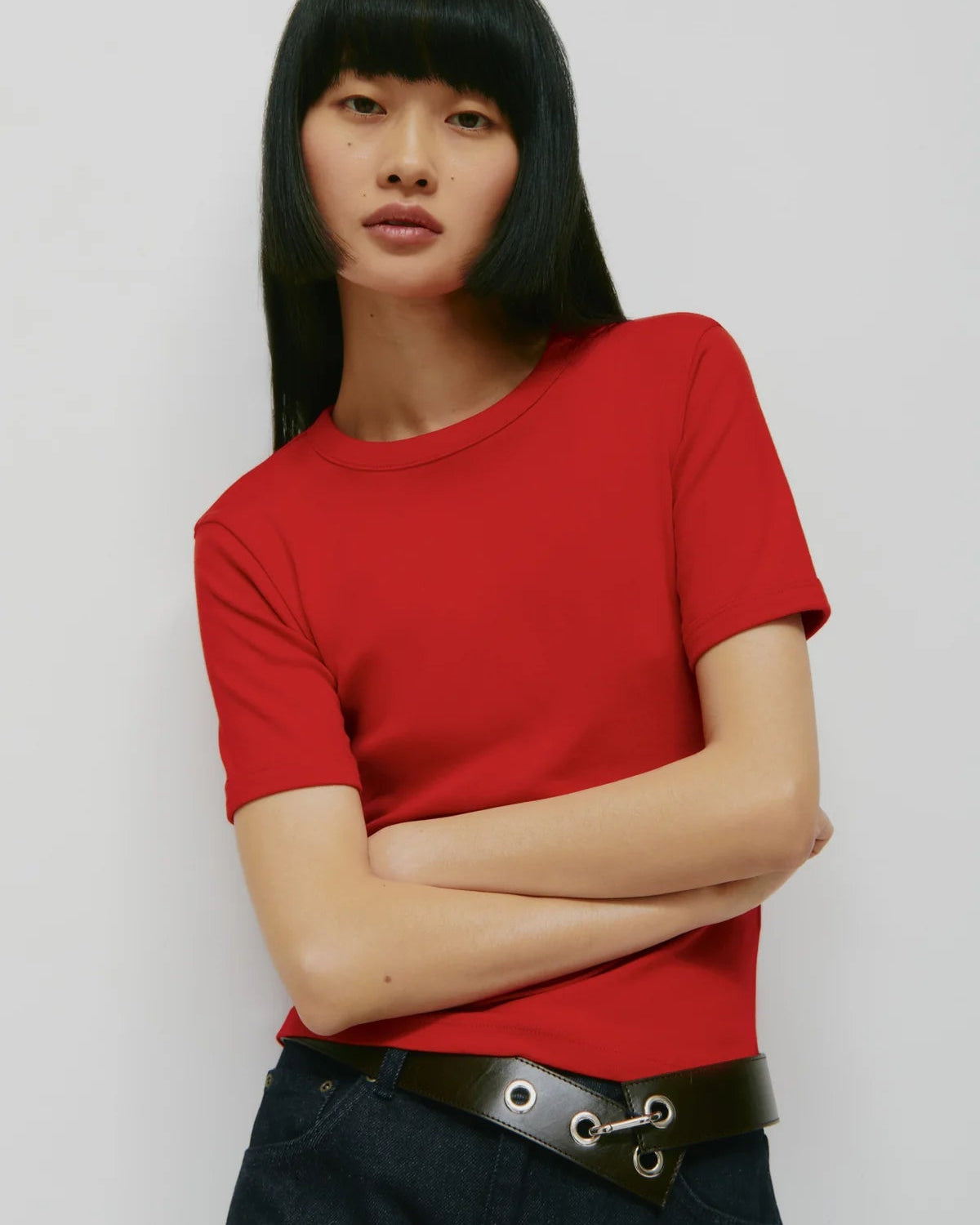 Micro Rib Tee