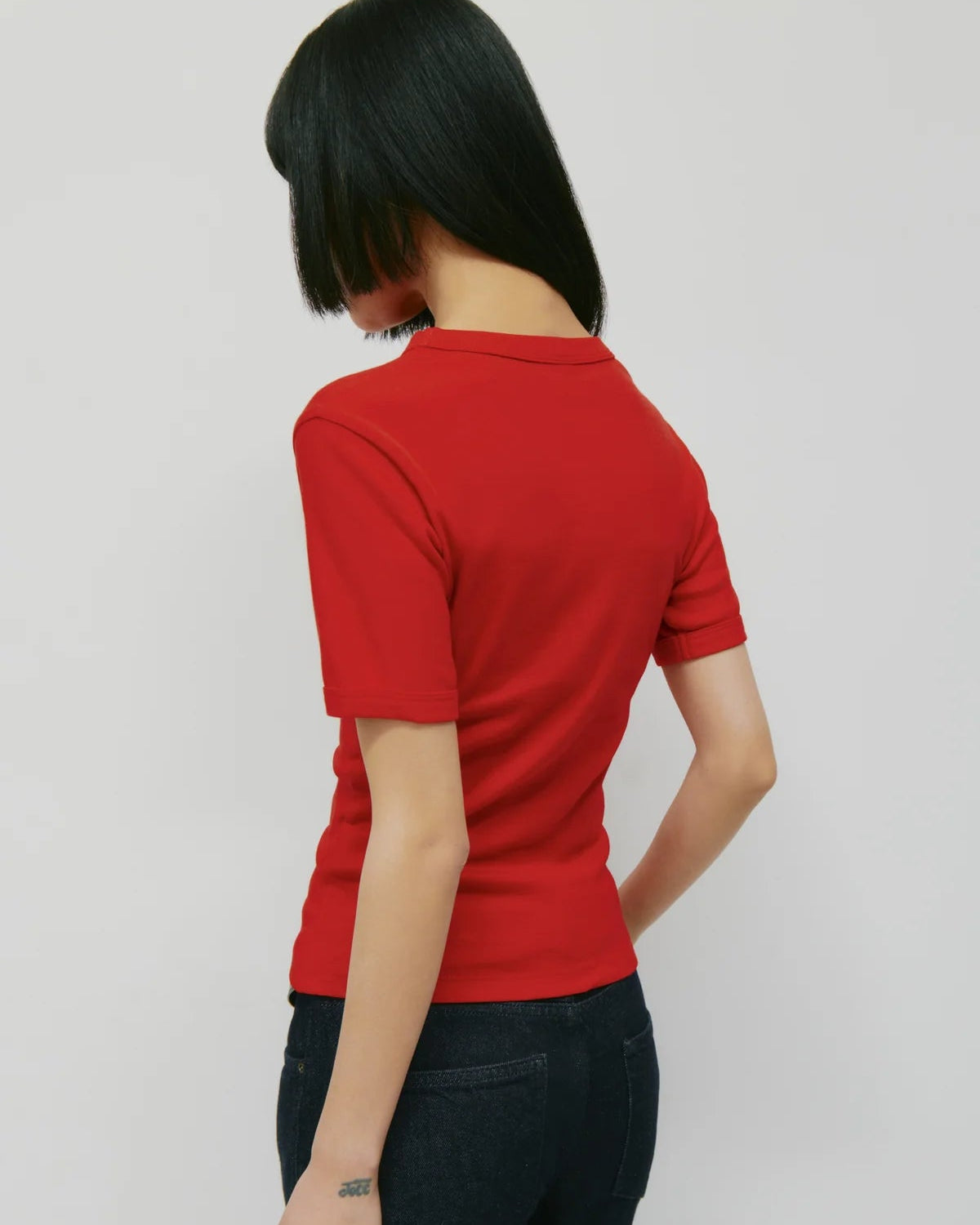 Micro Rib Tee