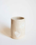 Cream Polka Cup