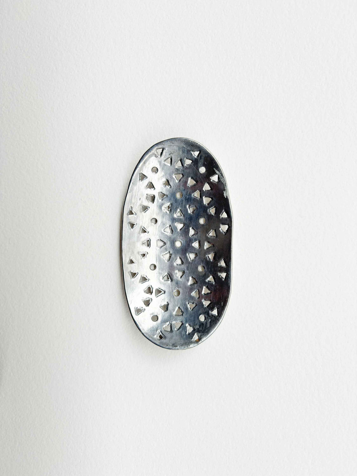 Hand-Hammered Geometric Tray
