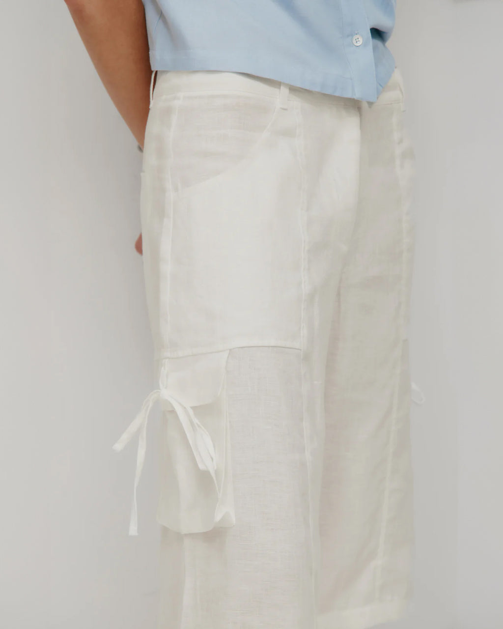 Sila Linen Tie Short