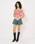 Shemagh Cowl Top