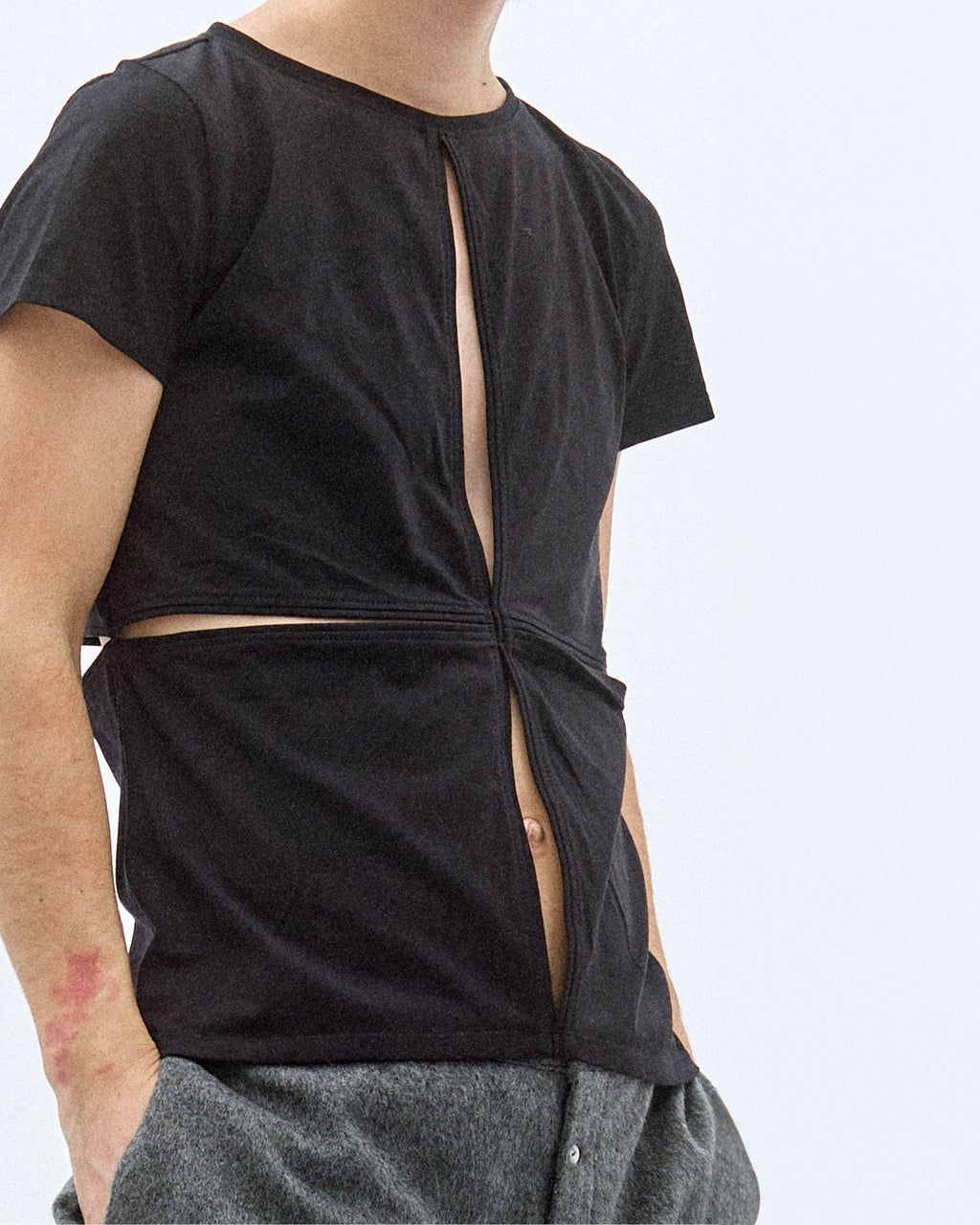 Slit Tee Short Sleeve